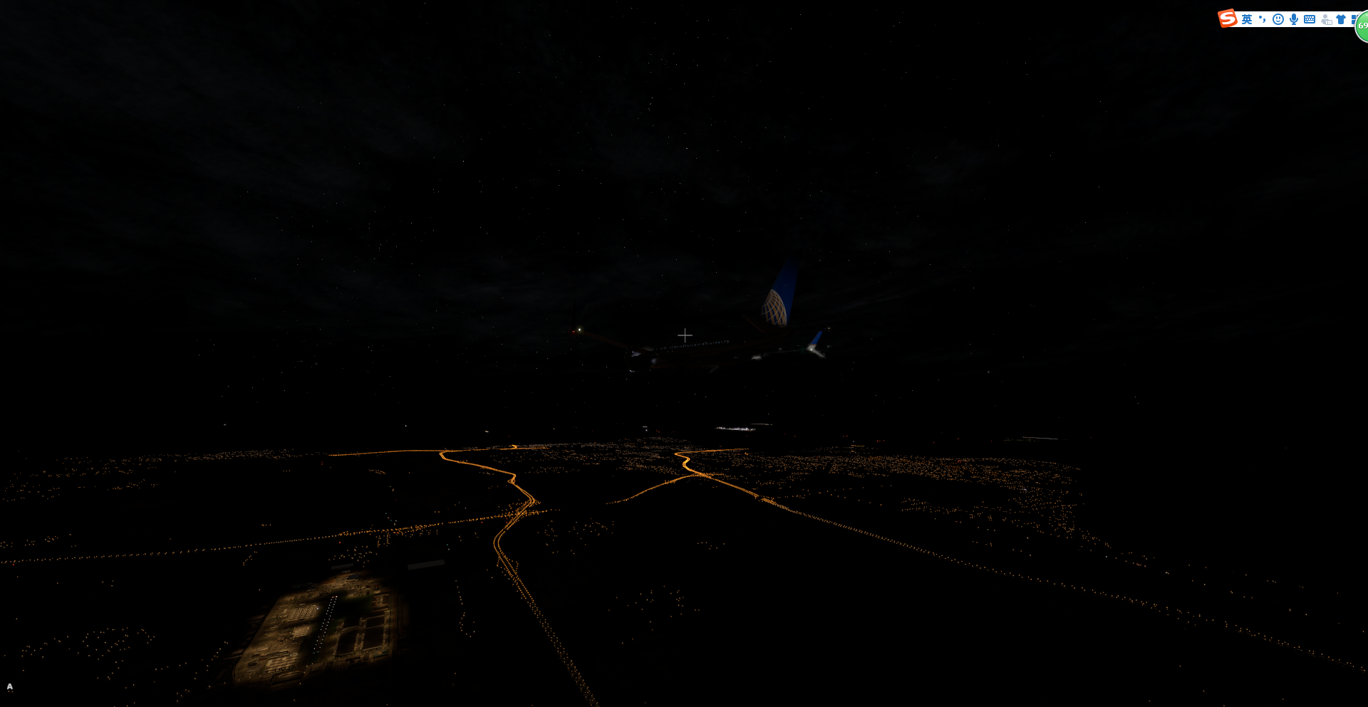 深夜降落—塔科马国际机场-7662 