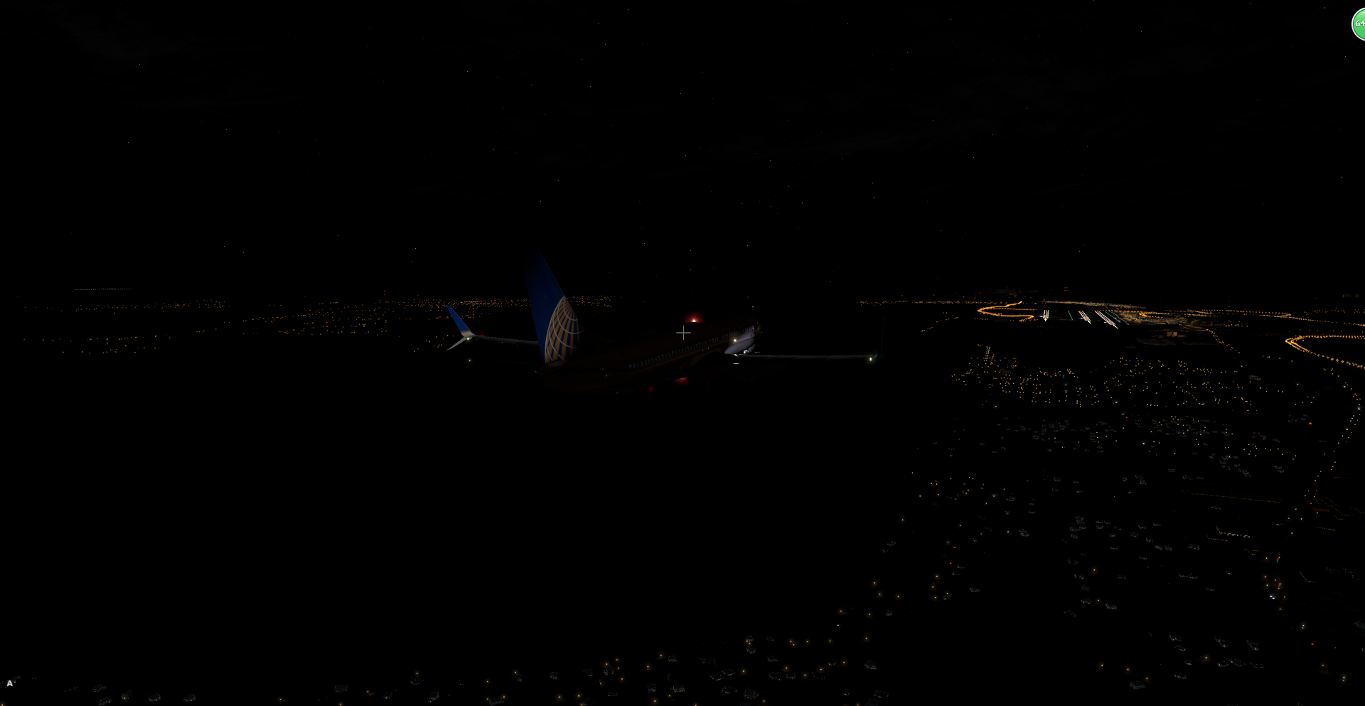 深夜降落—塔科马国际机场-812 