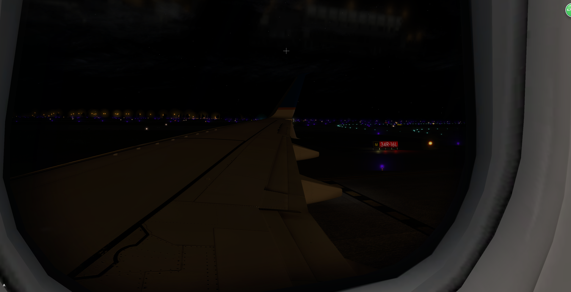 深夜降落—塔科马国际机场-3367 