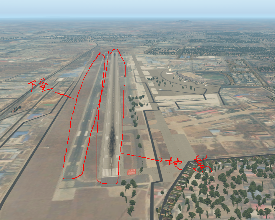 怎么修改第三方机场地景的位置-5042 