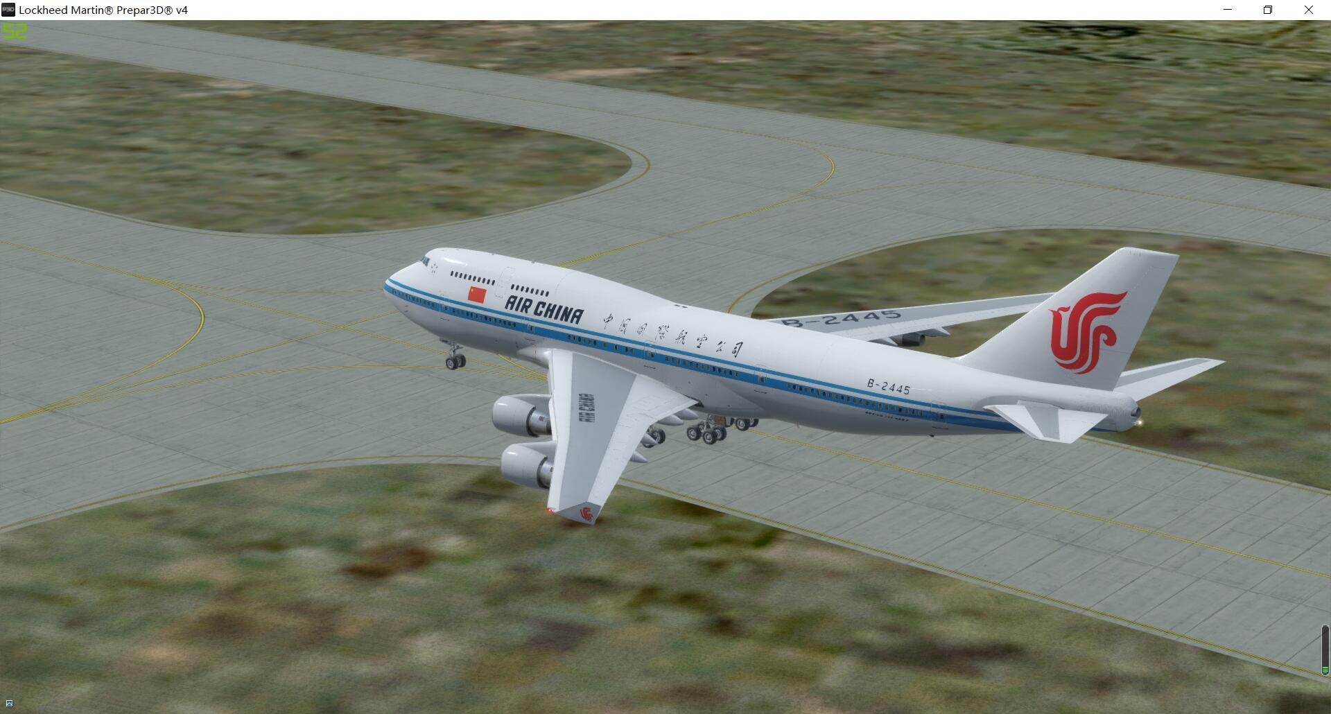 很久没有飞747了 打雷天飞一飞-7338 