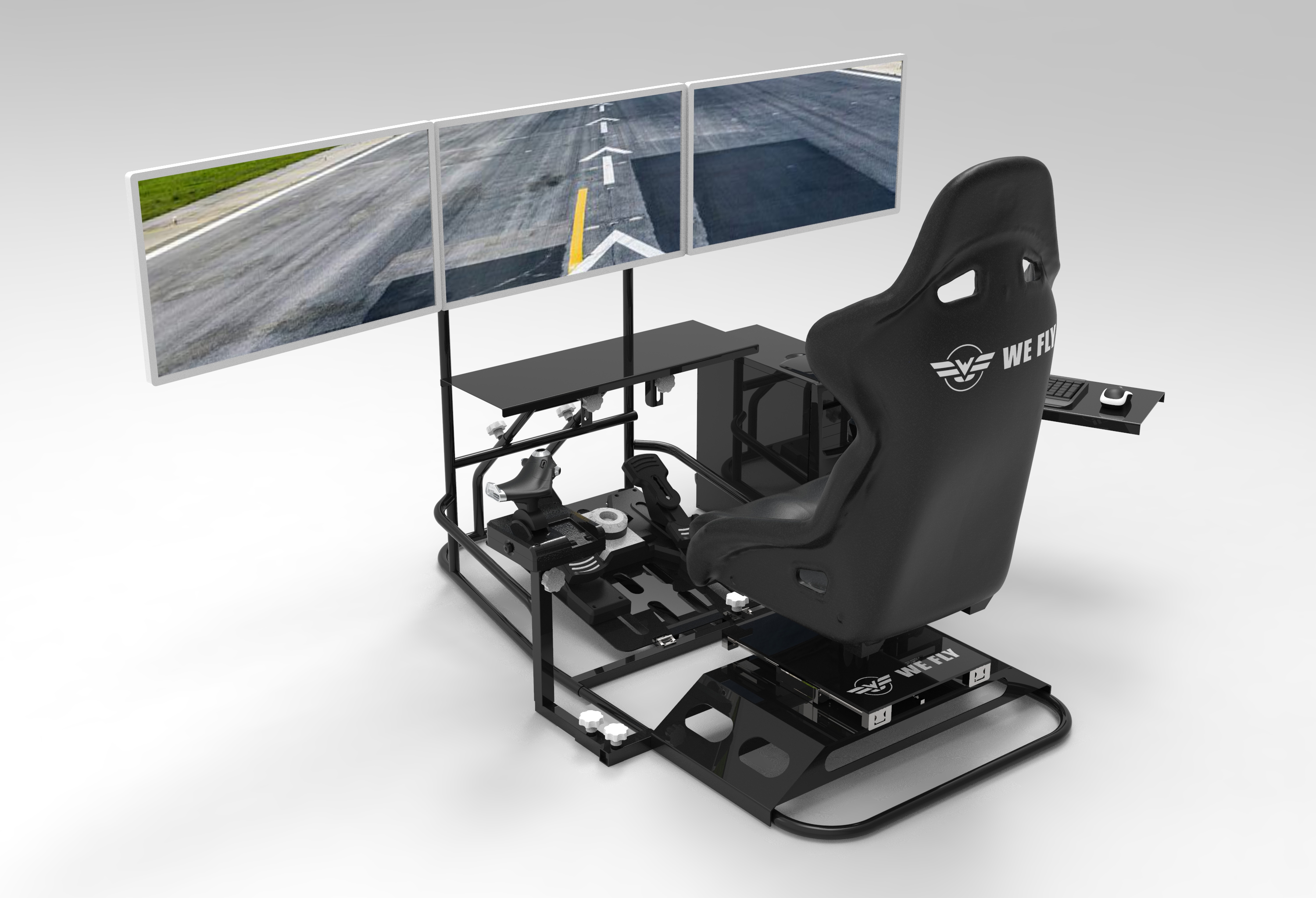 惊喜不断，2020飞行者联盟发布多功能模拟飞行座椅！-5173 