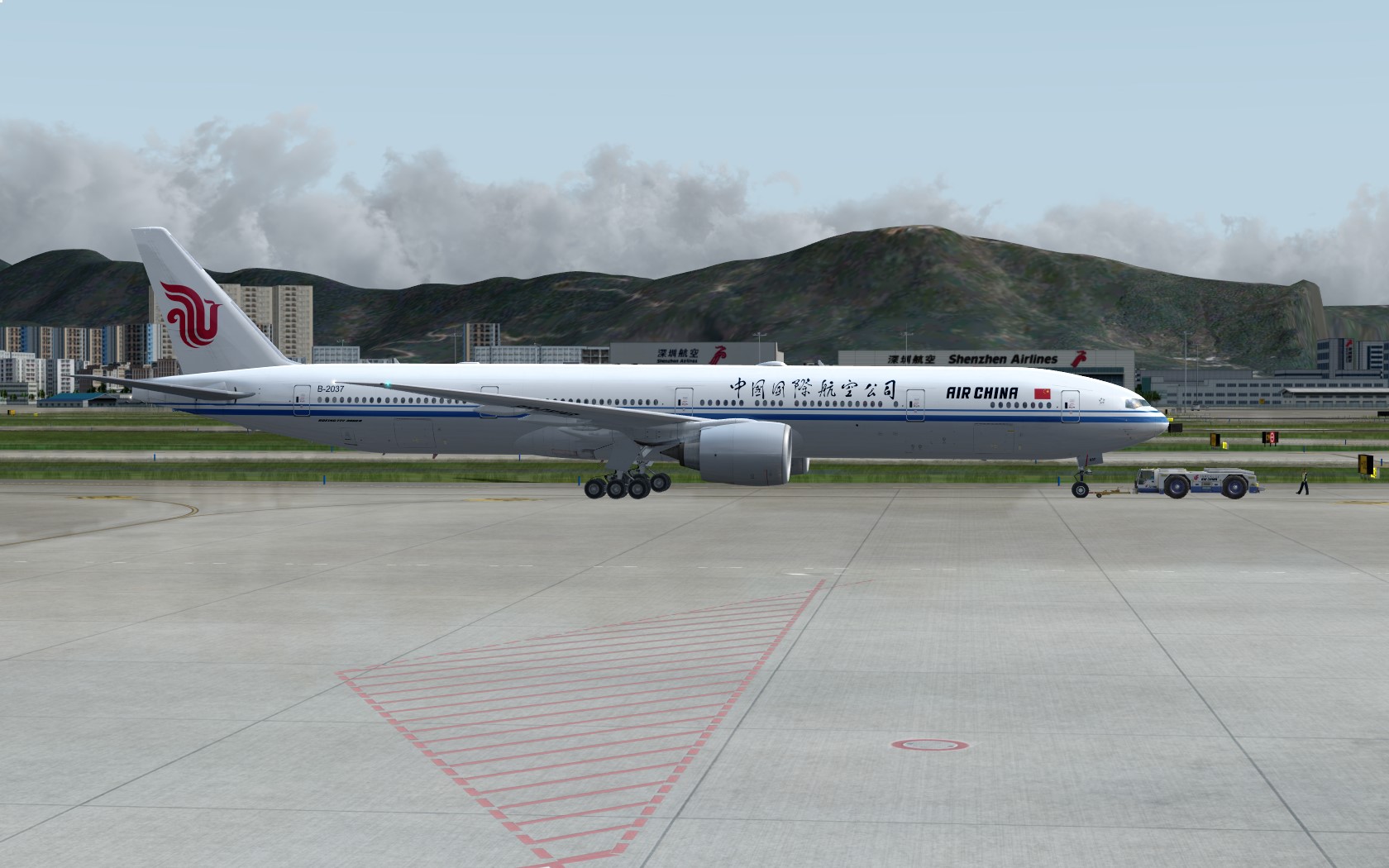 新年第一飞：宝安—樟宜-2600 