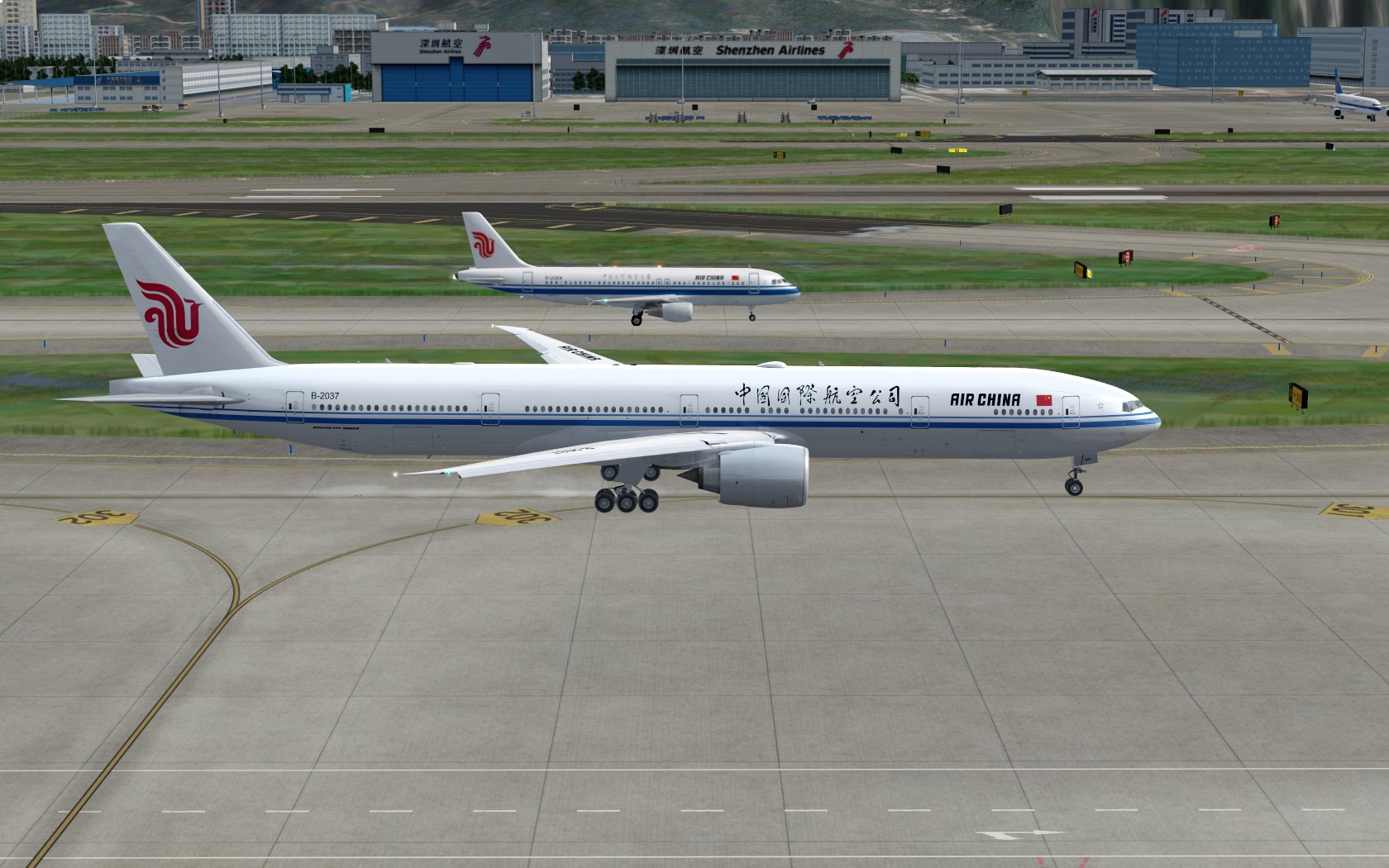 新年第一飞：宝安—樟宜-6956 