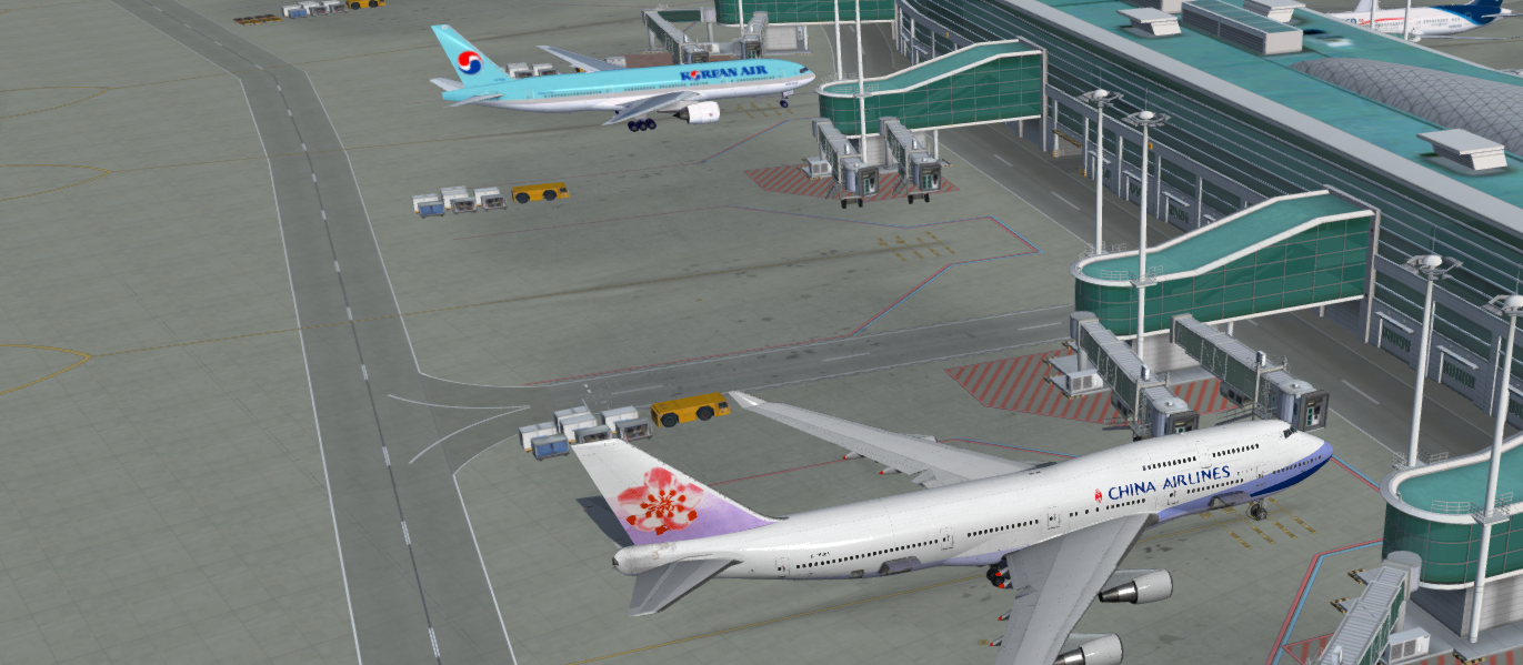 夜航 RKSI仁川机场---RCTP台湾桃源机场-5640 