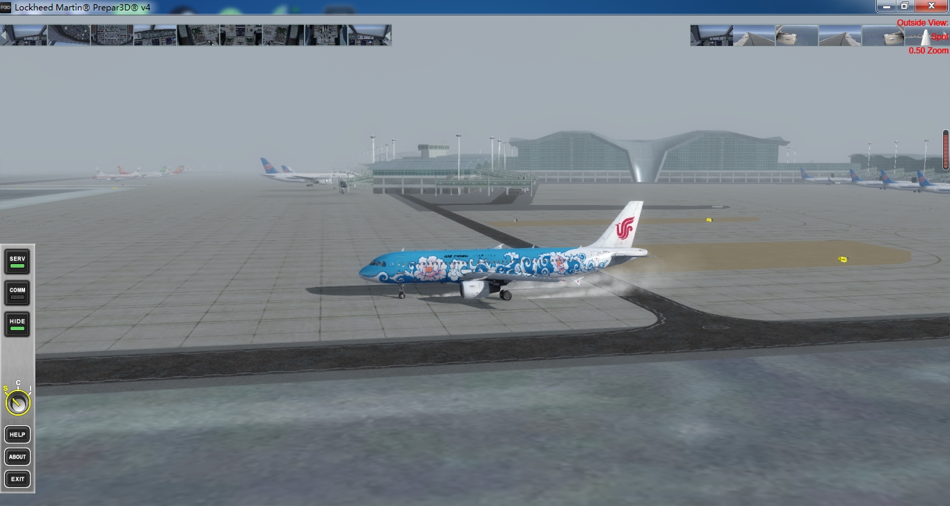 应民航总局要求，国航派出专机运送白衣天使前往武汉。-9166 