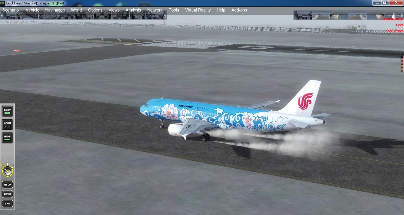 应民航总局要求，国航派出专机运送白衣天使前往武汉。-3710 