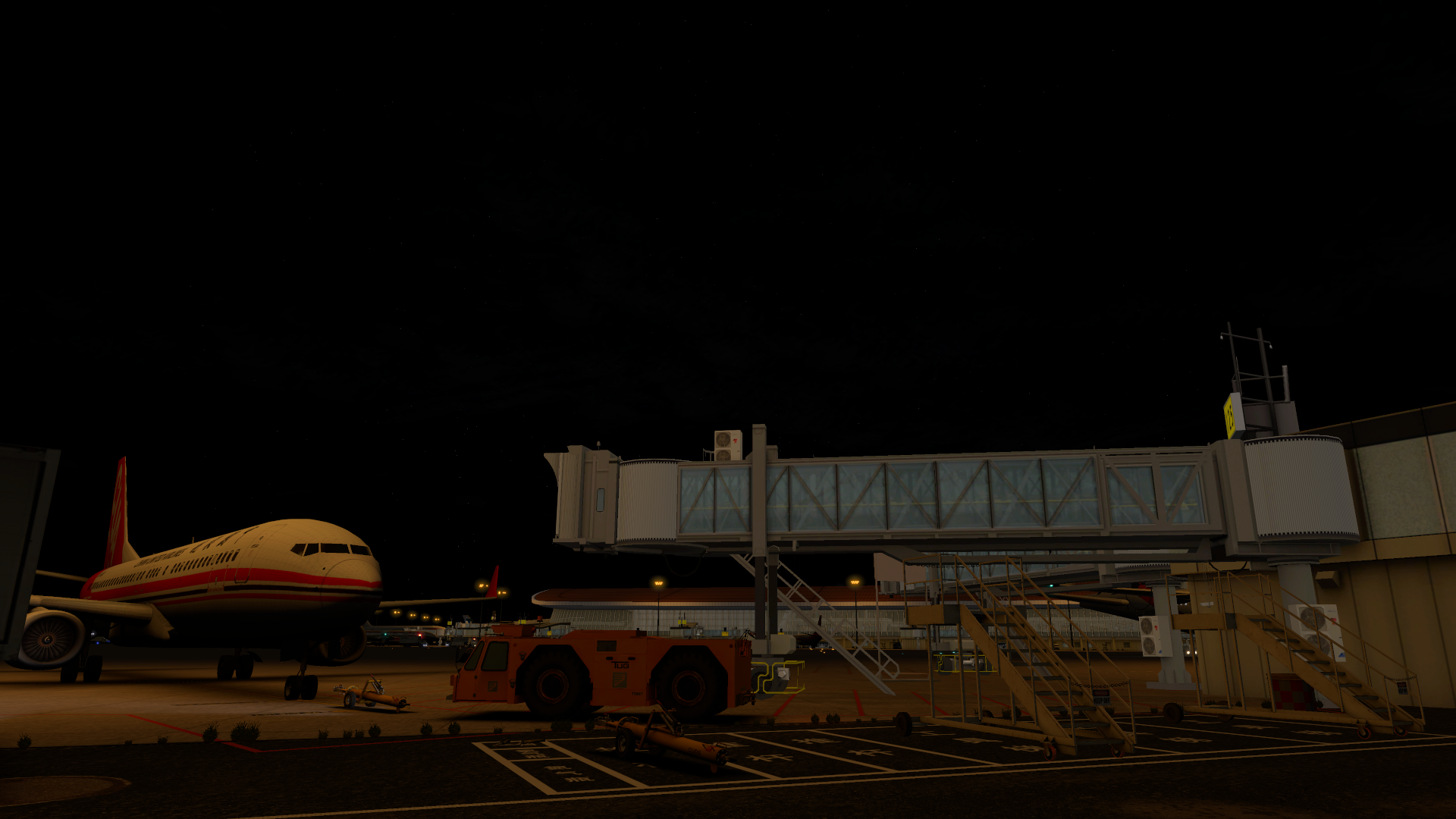 ZBAD大兴机场夜景....-3018 