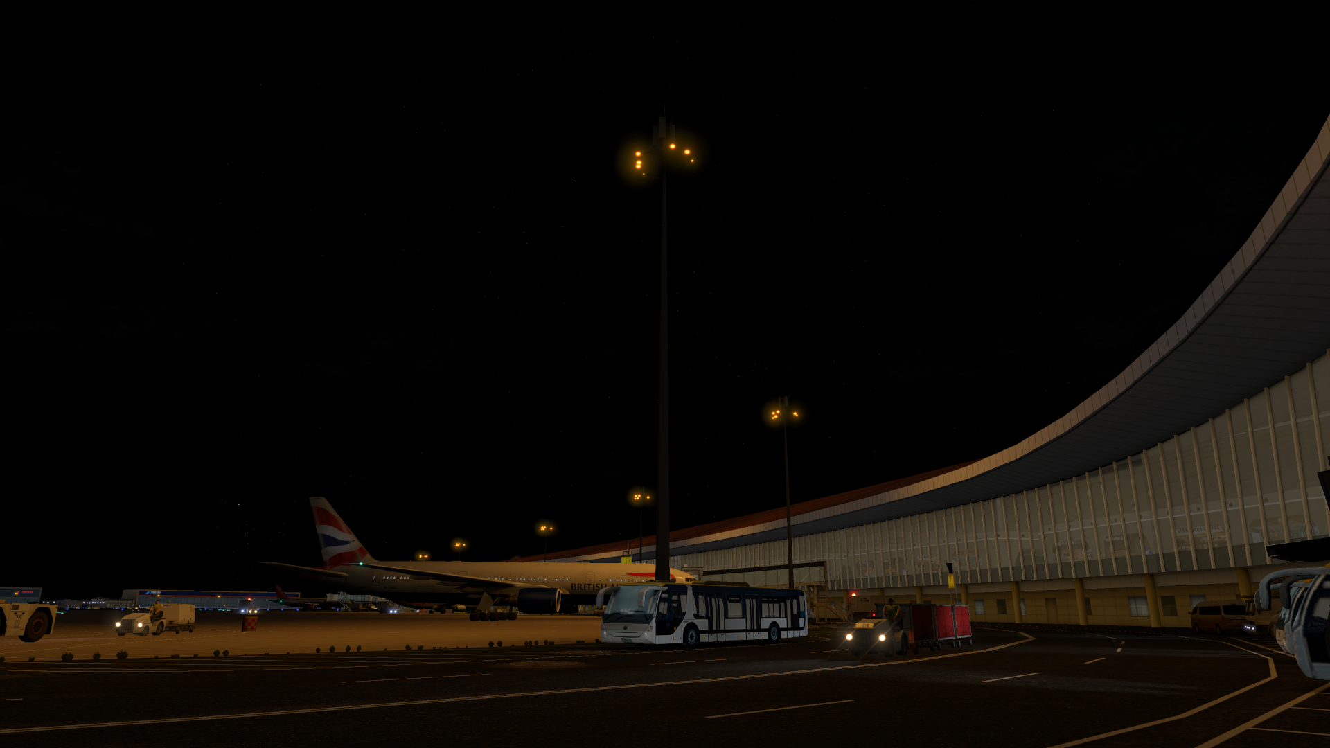 ZBAD大兴机场夜景....-3316 