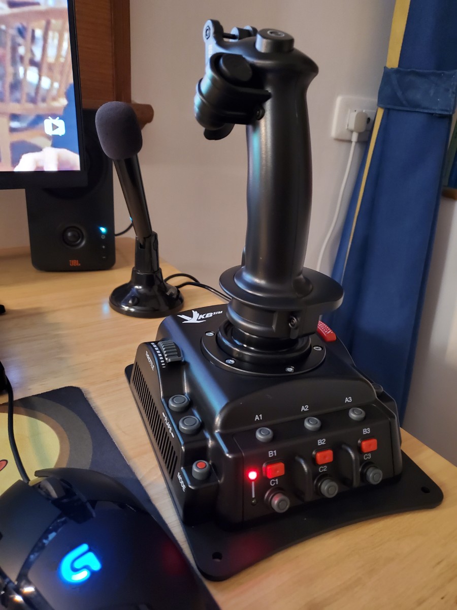 浅谈VKB角斗士Gladiator MKII 摇杆（对比T16000）