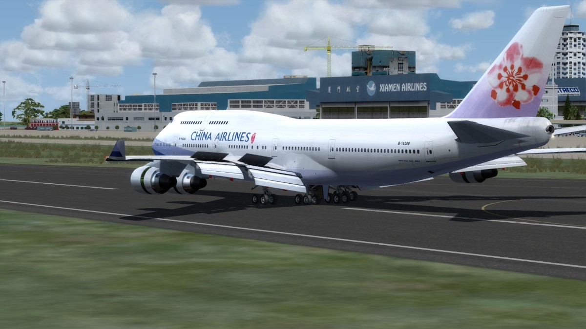 华航747-409，ZSAM-ZSAM-9636 