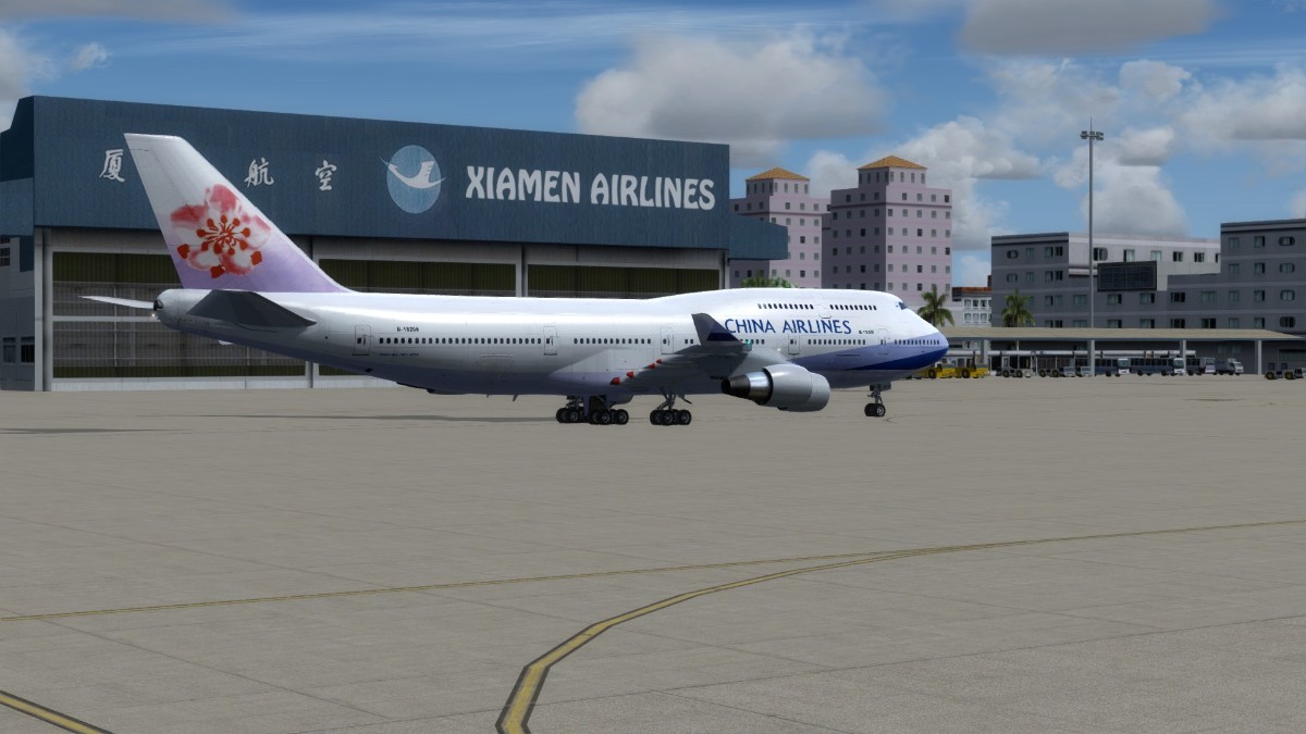 华航747-409，ZSAM-ZSAM-4313 