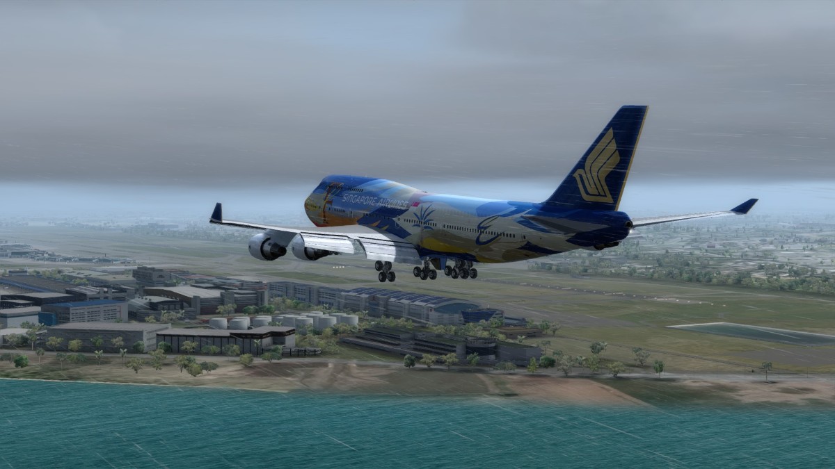 新航七色鸟涂装的744真的是好看-3505 