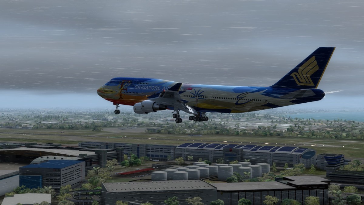 新航七色鸟涂装的744真的是好看-7373 