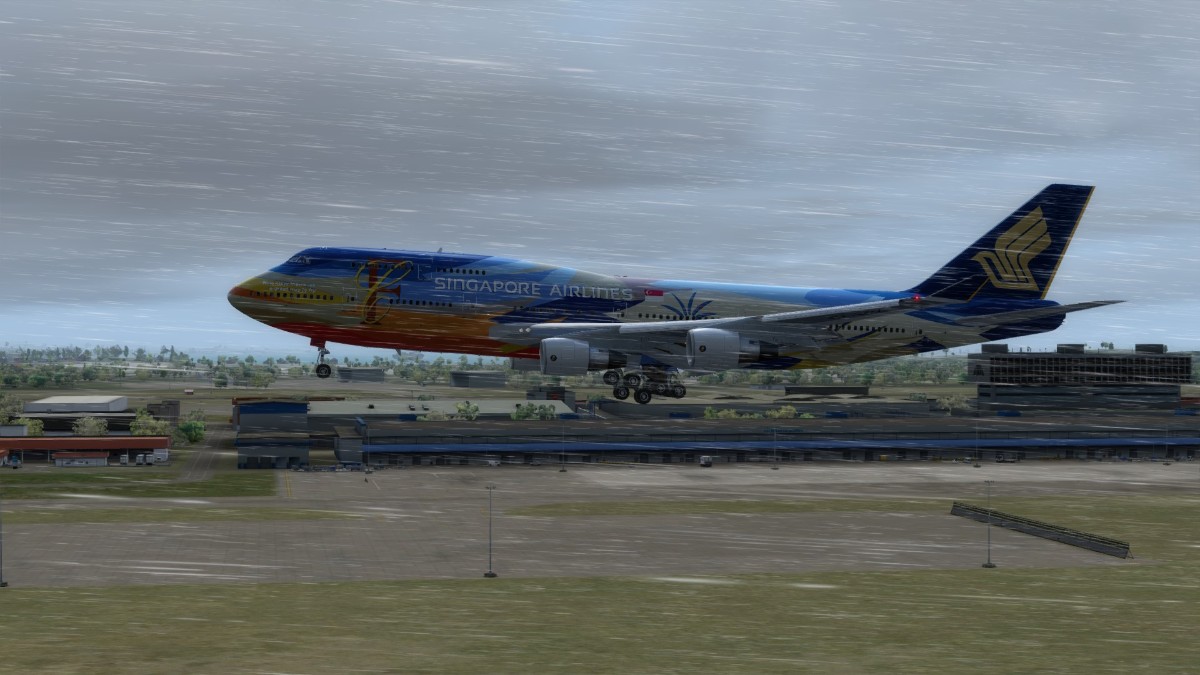 新航七色鸟涂装的744真的是好看-7675 