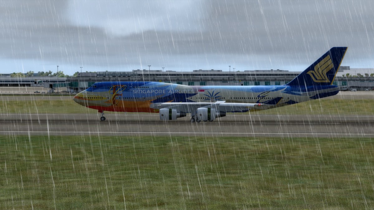 新航七色鸟涂装的744真的是好看-1720 