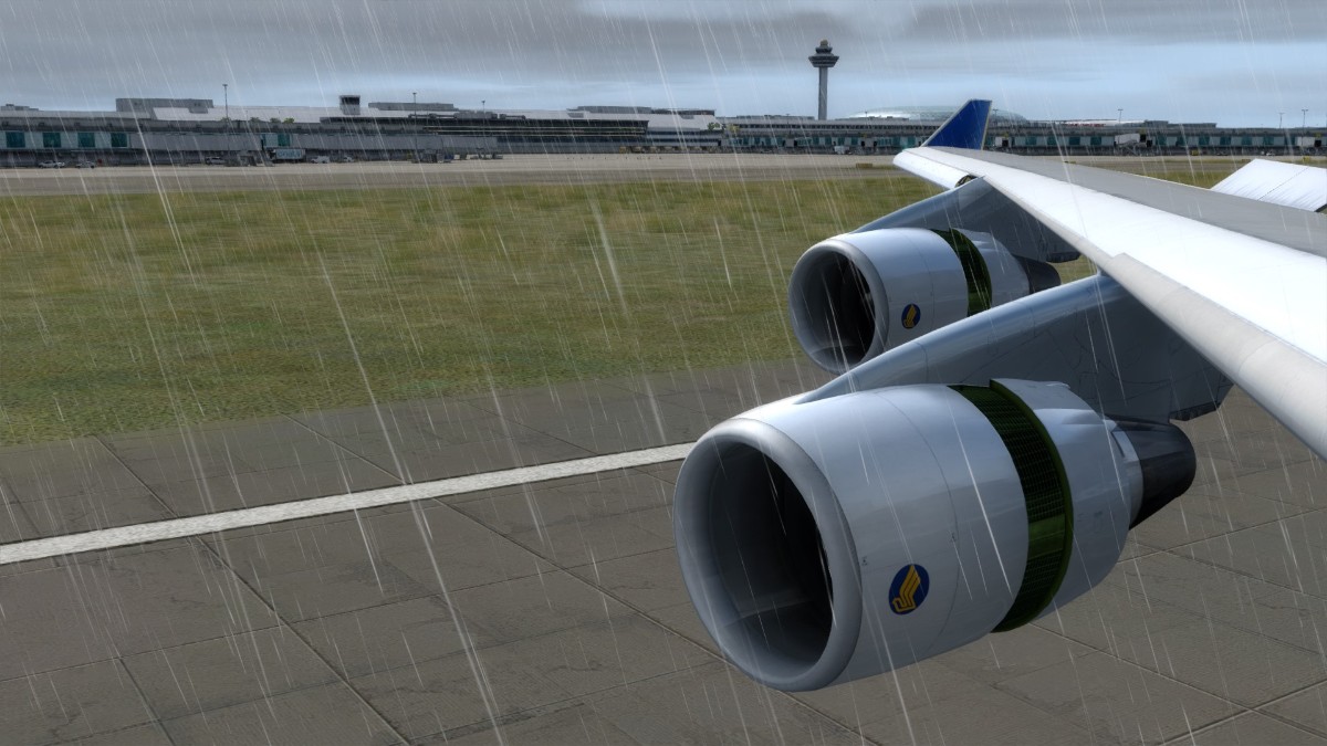 新航七色鸟涂装的744真的是好看-7469 