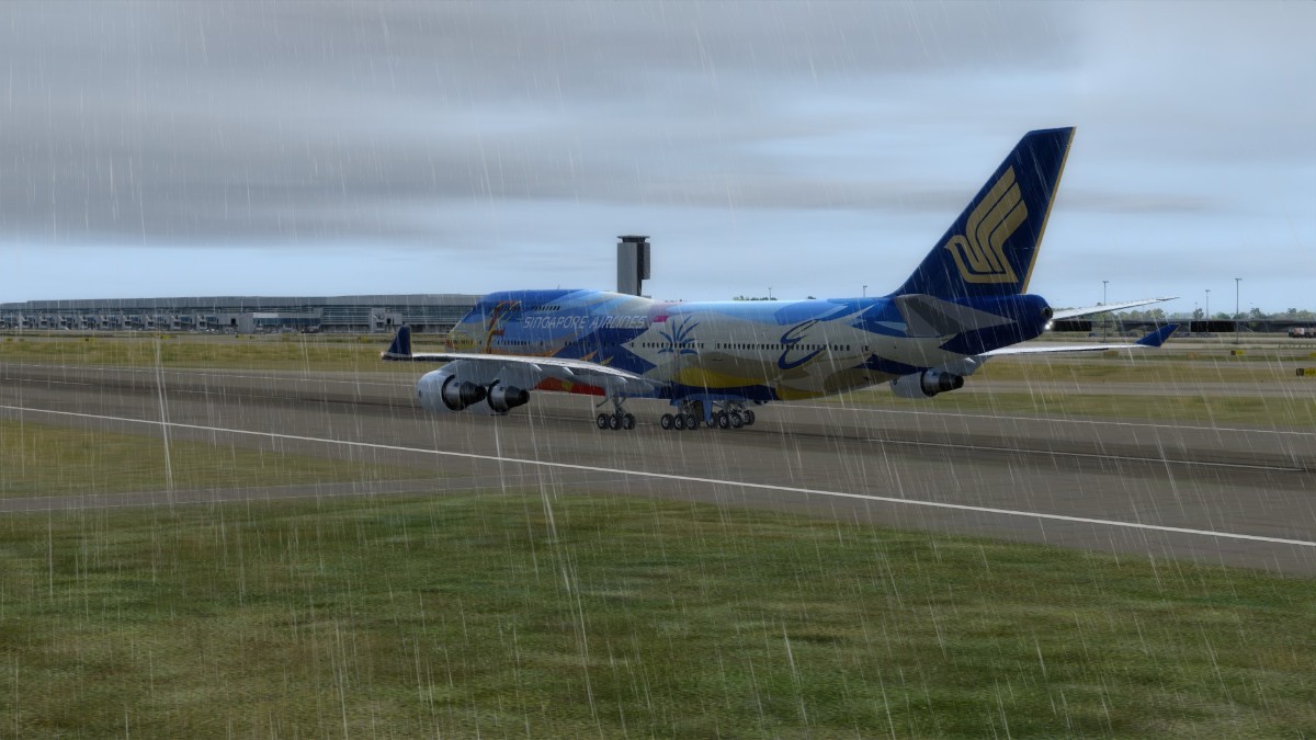 新航七色鸟涂装的744真的是好看-4823 