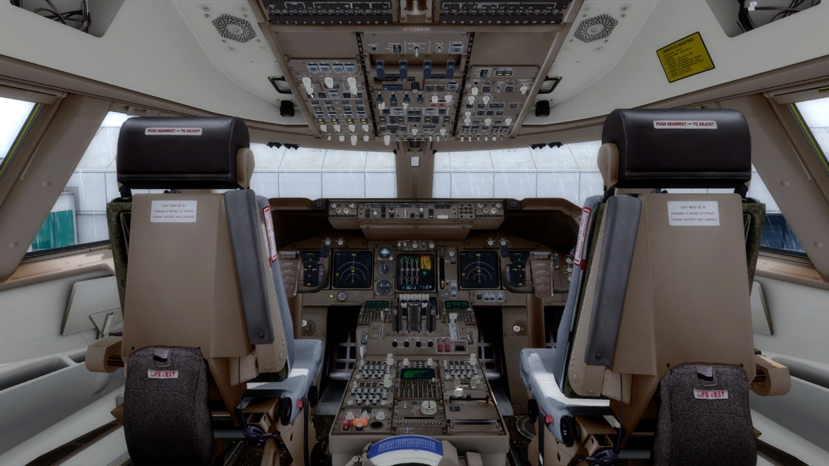 新航七色鸟涂装的744真的是好看-5951 