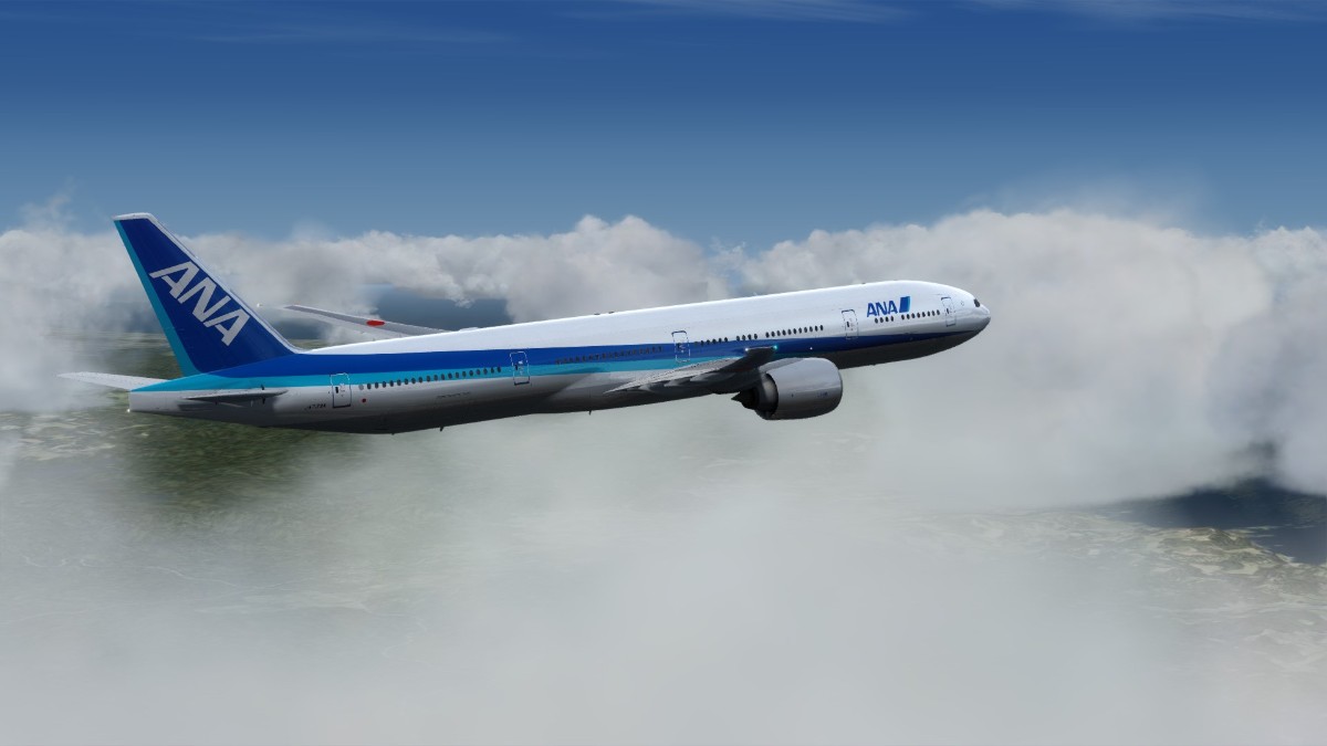 ANA 77W RJTT试飞-4725 