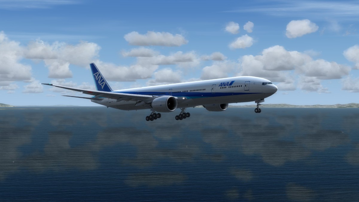 ANA 77W RJTT试飞-9732 