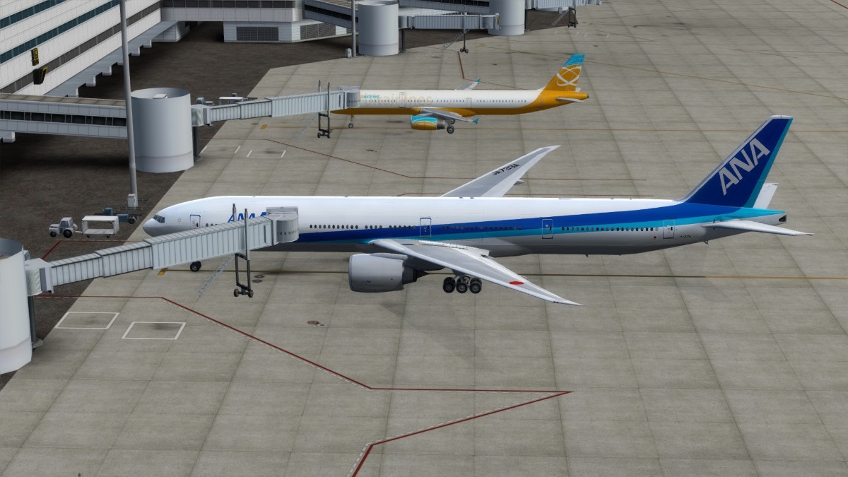 ANA 77W RJTT试飞-9980 