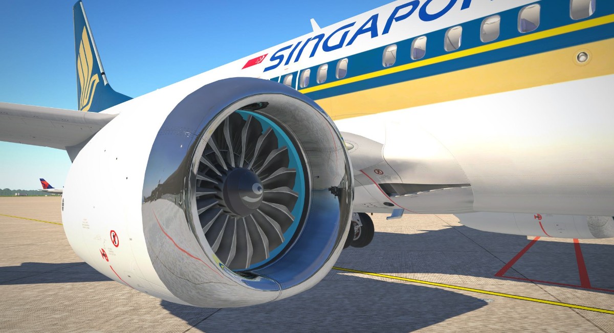 分享一组737 MAX8 引擎特写 并附涂装下载链接-1150 