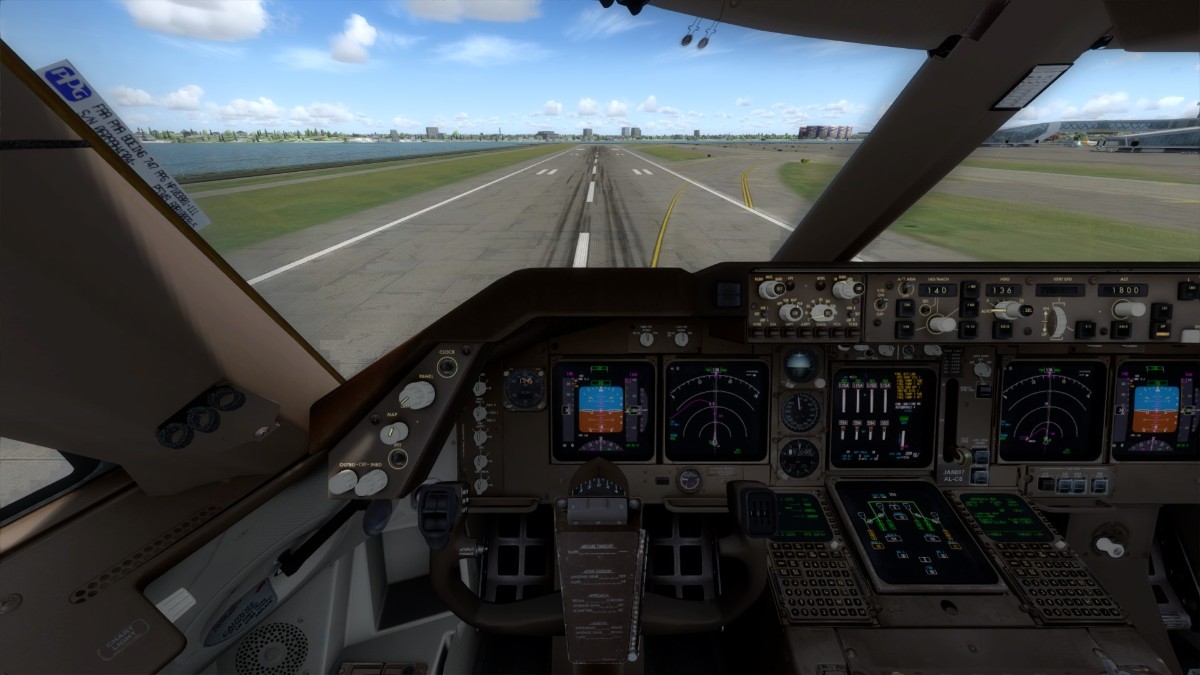 模拟飞行RJTT-KLGA-1834 