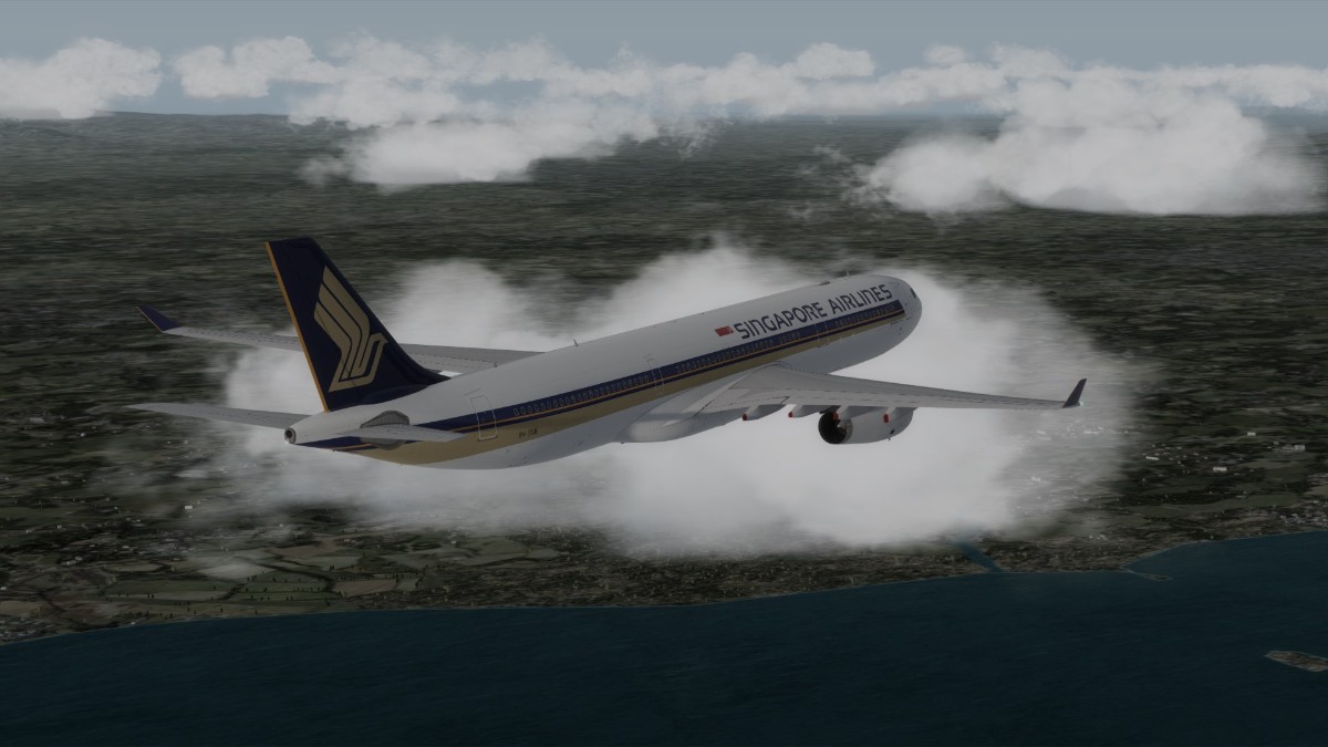 Singapore Airlines A333, WSSS-WIII-4807 