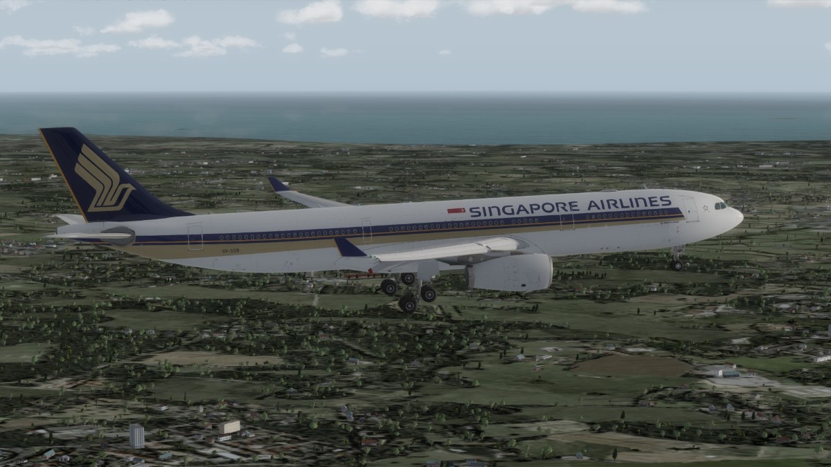 Singapore Airlines A333, WSSS-WIII-8159 