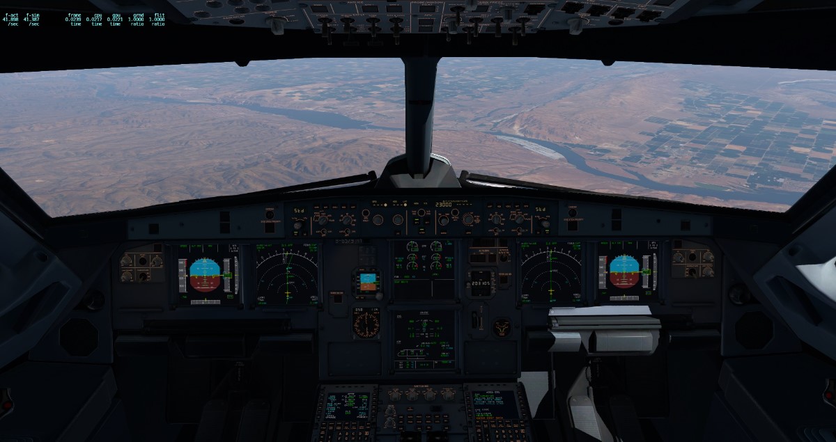 【Xplane11原创游戏截图】A321的KPDX到KGEG的短途游记-6177 