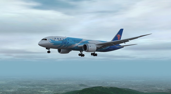 南航787-6157 