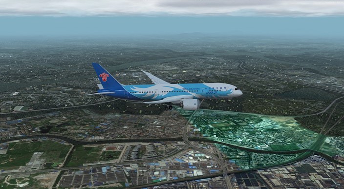 南航787-7249 