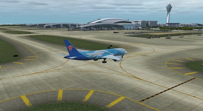 南航787-8590 