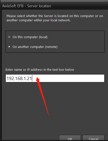 Aivlasoft EFB v2远程连接问题-9149 