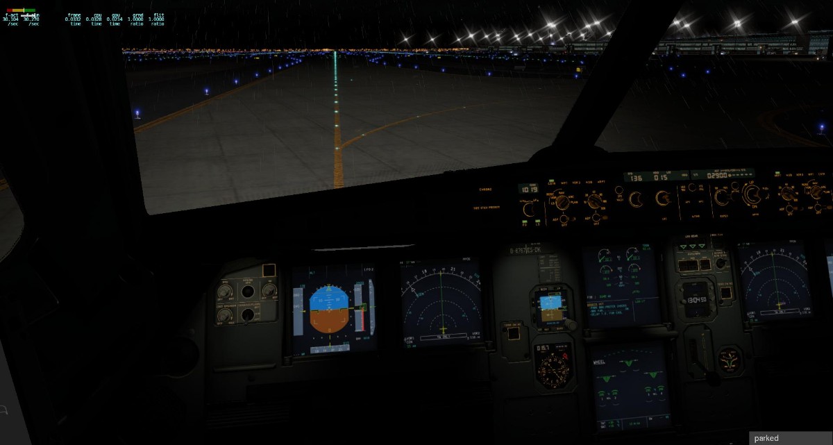 XP 11.50b1 FF320 VHHH-ZGGG试飞正常-6006 