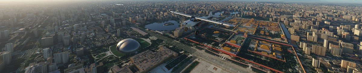 微软模拟飞行2020国内几个城市地景效果-3544 