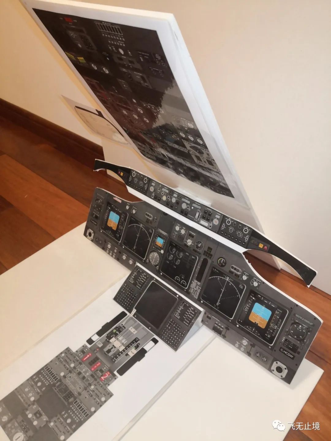 MINI 3D版B738驾驶舱来了-9100 