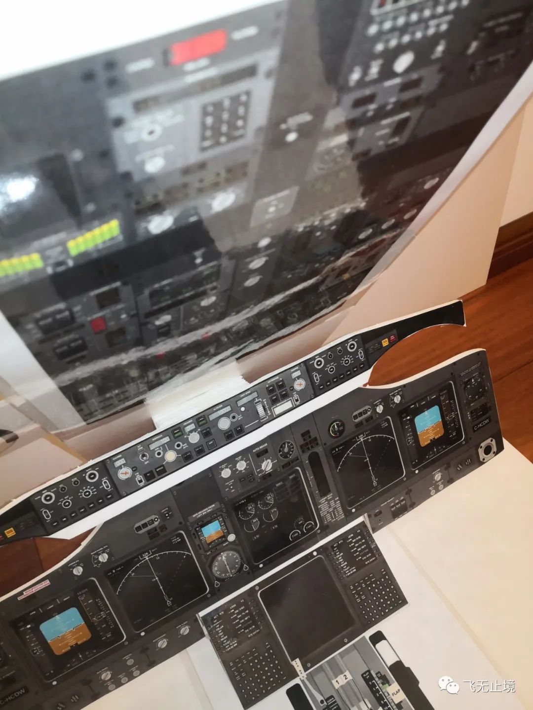 MINI 3D版B738驾驶舱来了-1283 