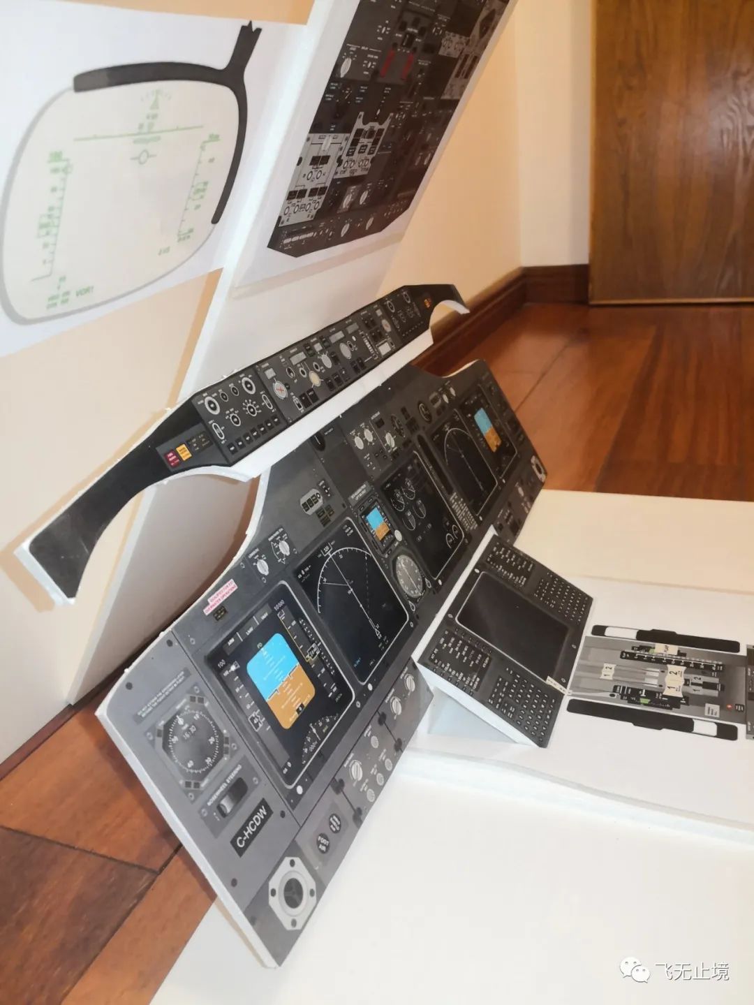 MINI 3D版B738驾驶舱来了-8884 