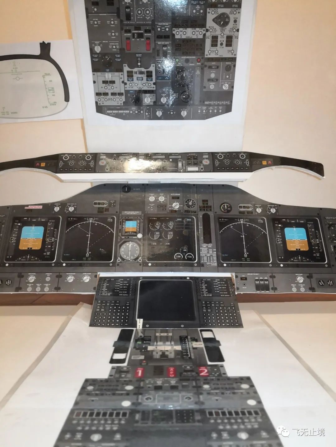 MINI 3D版B738驾驶舱来了-98 