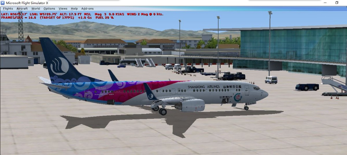 今天去飞了一波直布罗陀-7049 