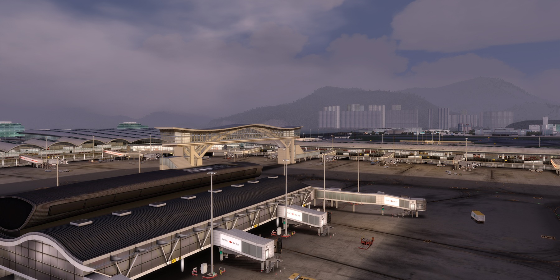 Taxi2Gate Releases Hong Kong V2 for Prepar3D-180 
