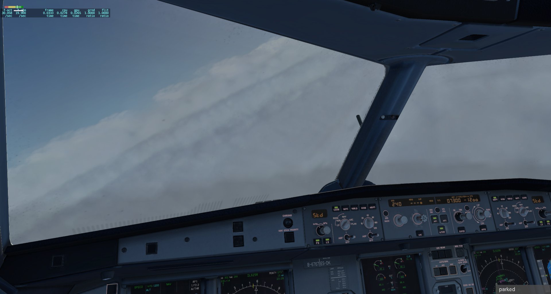 个人感觉X-Plane11.50b6云比较真实了-368 