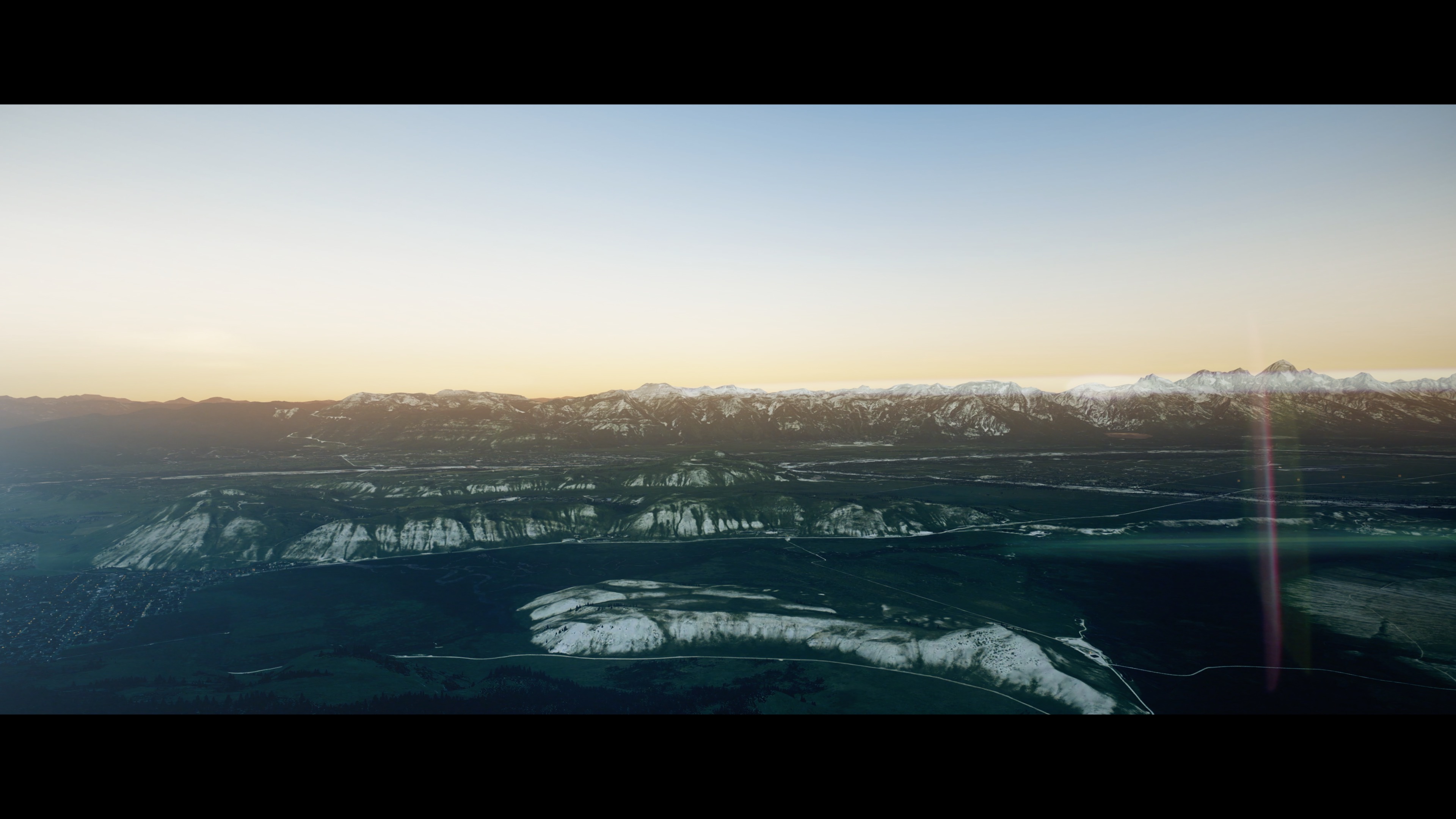 [P3DV5]最高画质模拟飞行短片 - "天际线"-2179 