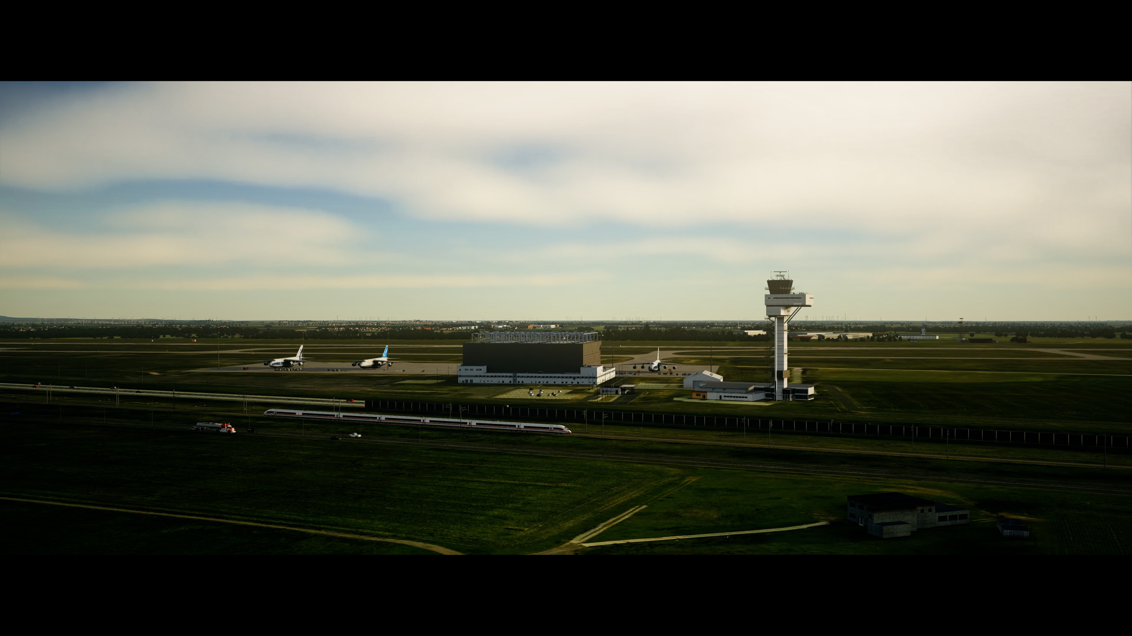 [P3DV5]最高画质模拟飞行短片 - "天际线"-7648 