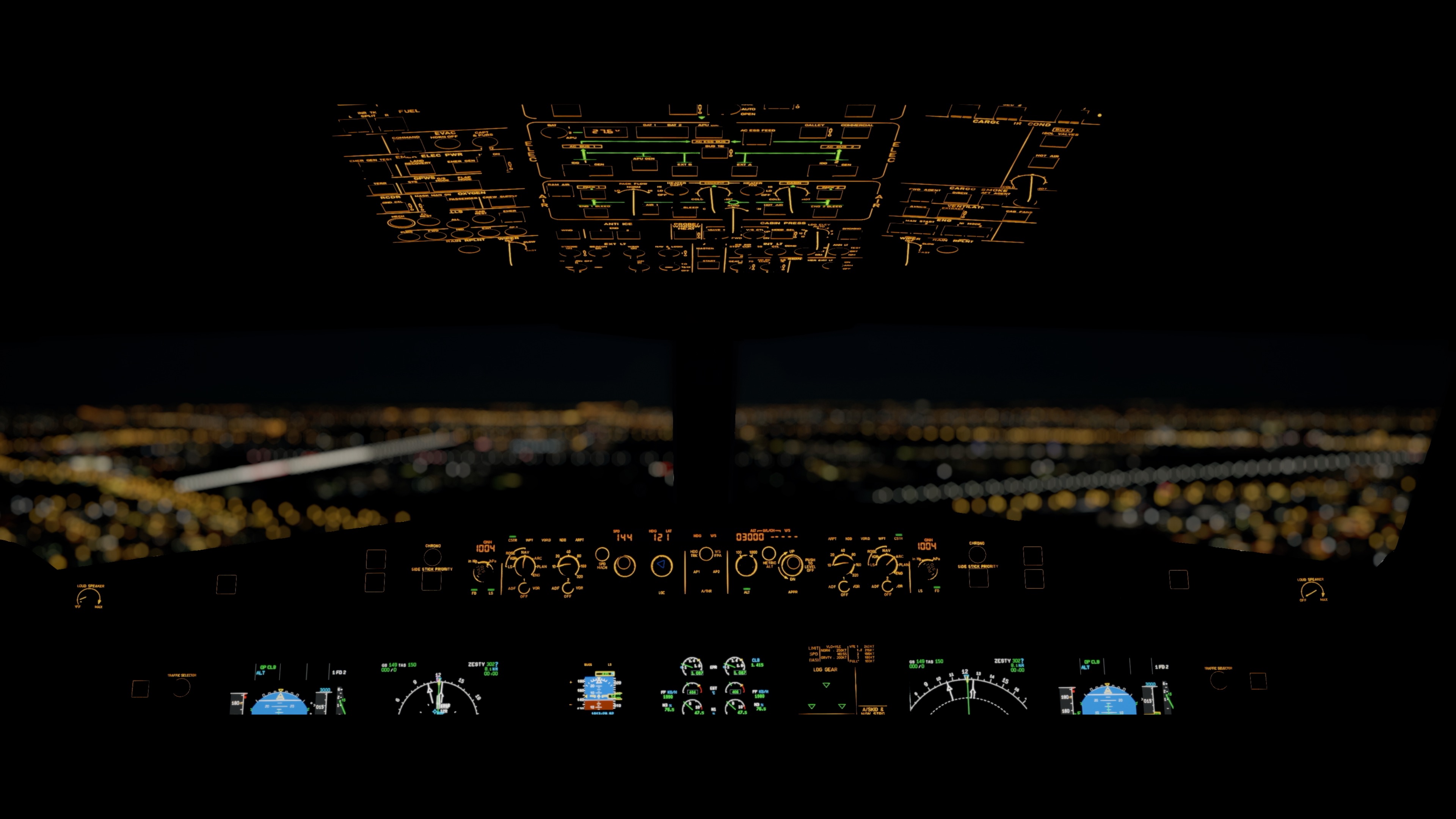 [P3DV5]最高画质模拟飞行短片 - "天际线"-992 