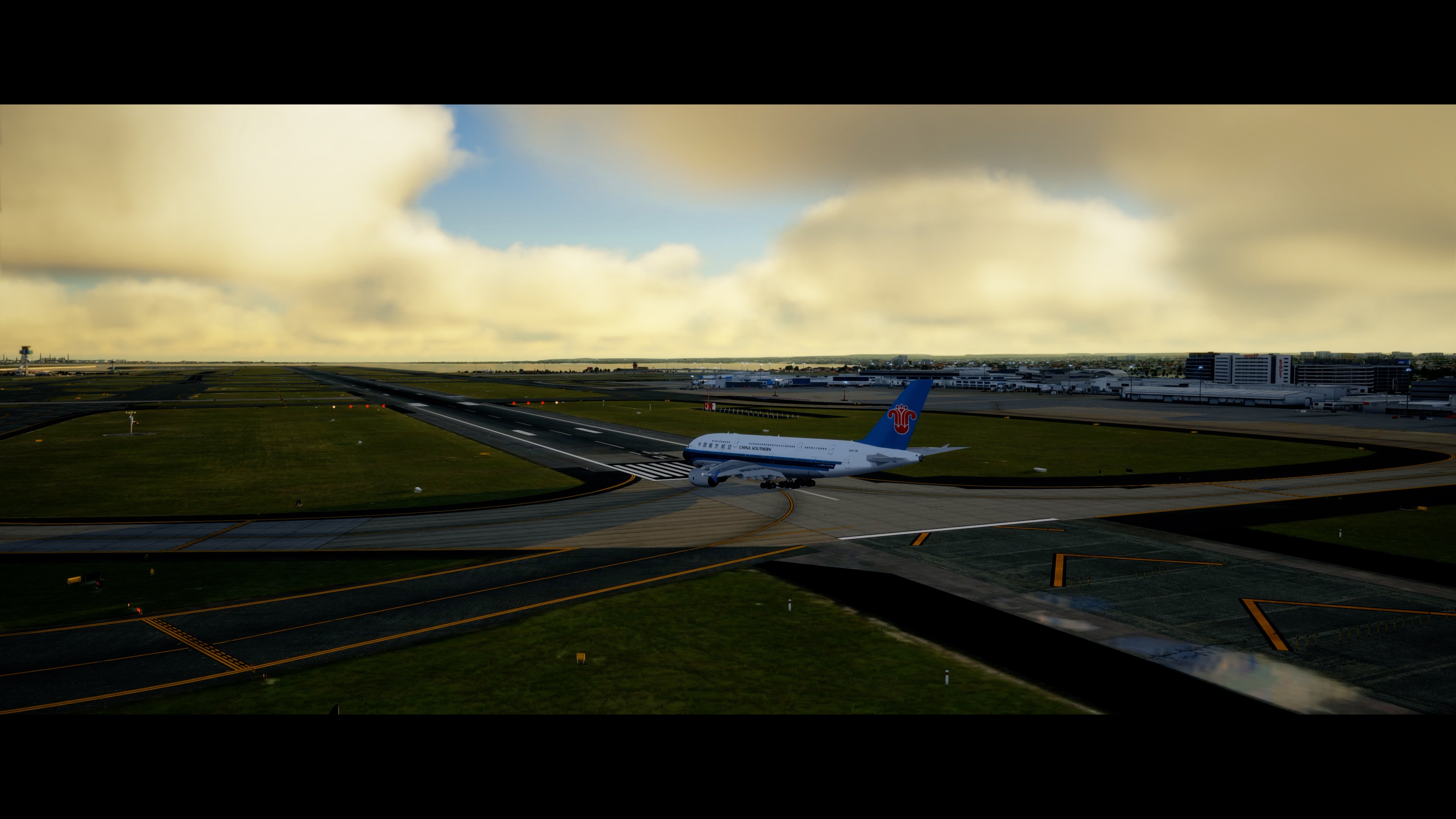 [P3DV5]最高画质模拟飞行短片 - "天际线"-8857 