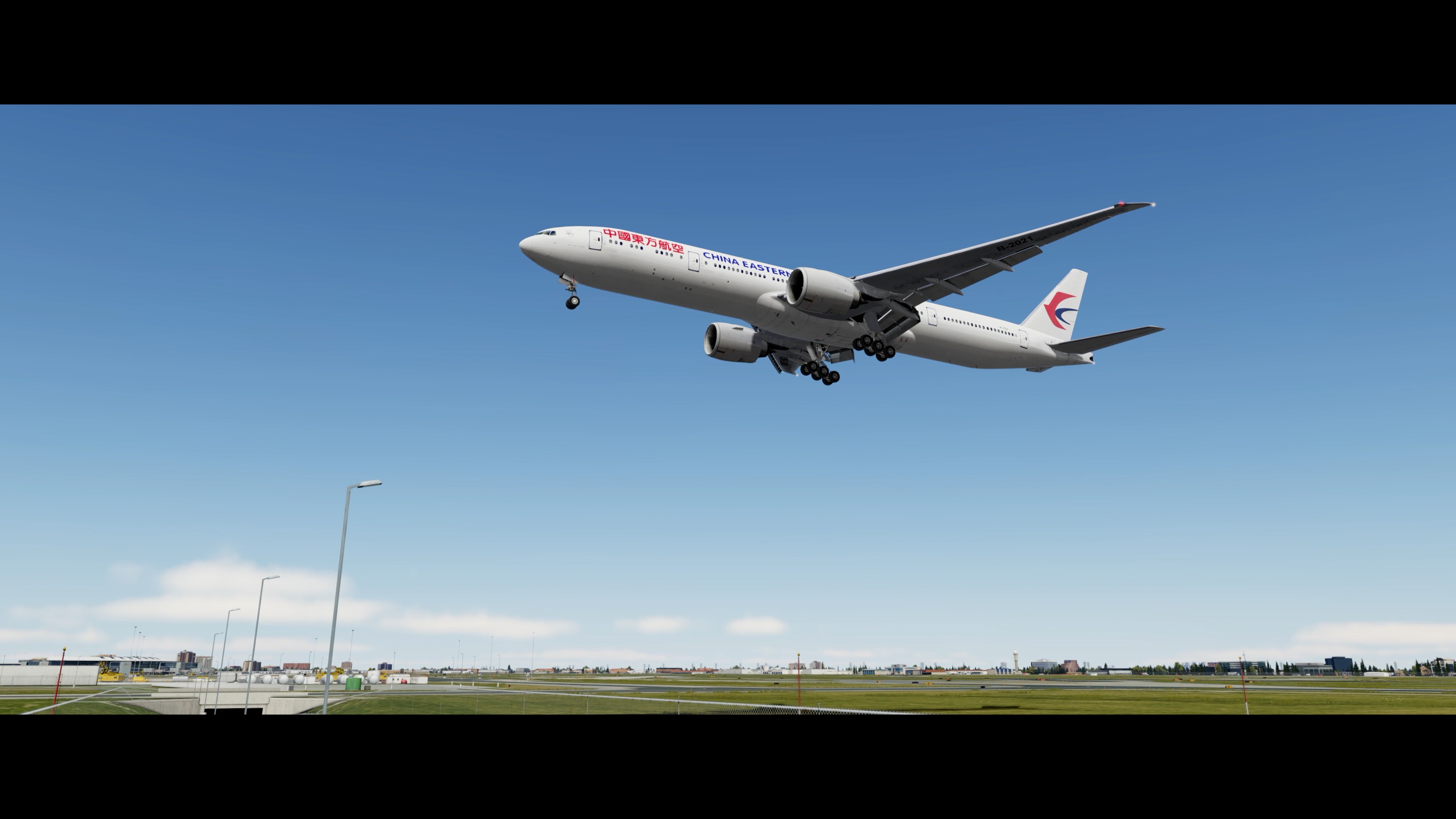 [P3DV5]最高画质模拟飞行短片 - "天际线"-2085 