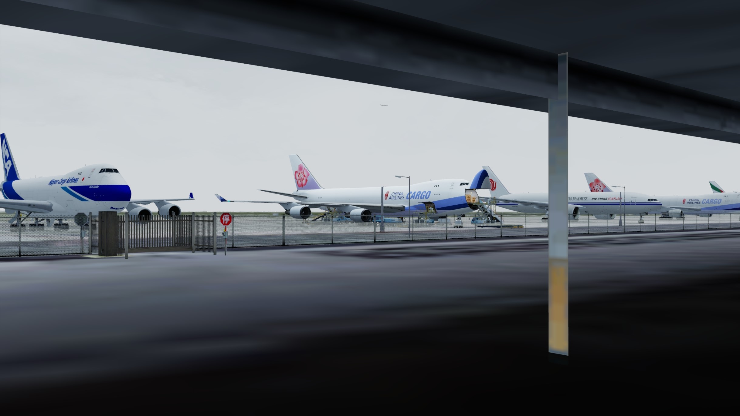 升级P3Dv5后PMDG747首飞-9798 